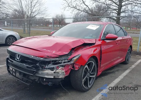 2019 Honda Accord Sport z USA, uszkodzony, nr VIN 1HGCV1F39KA021014